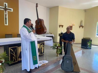 Festa em Louvor a São Sebastião em Campo do Bugre Marcou Encerramento do Ciclo do Padre Edinaldo Mendes